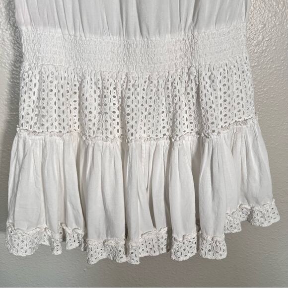 Misa Los Angeles Sarika Mini Dress White Ivory Size Medium - Picture 16 of 16